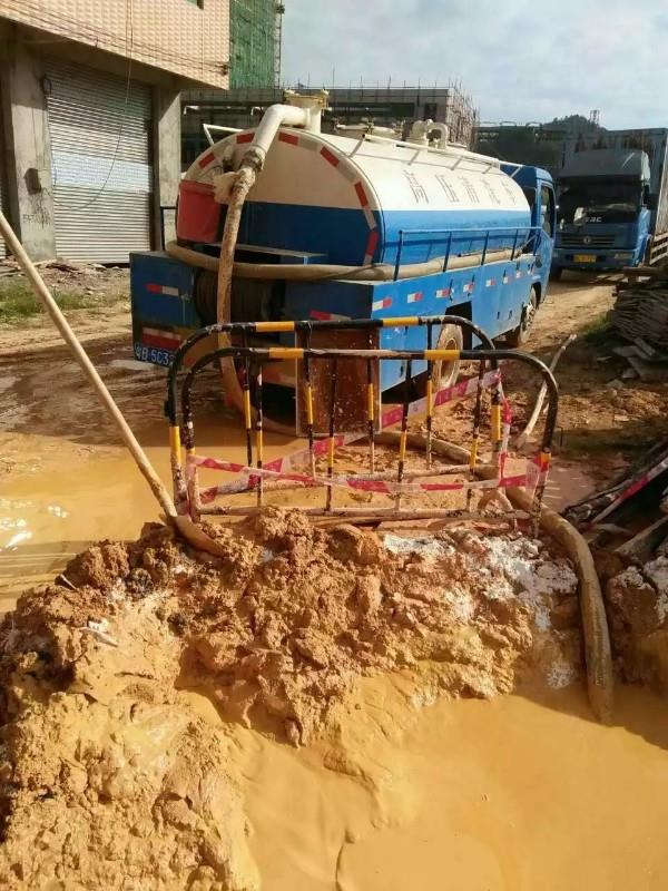 石壁镇工地淤泥清淤