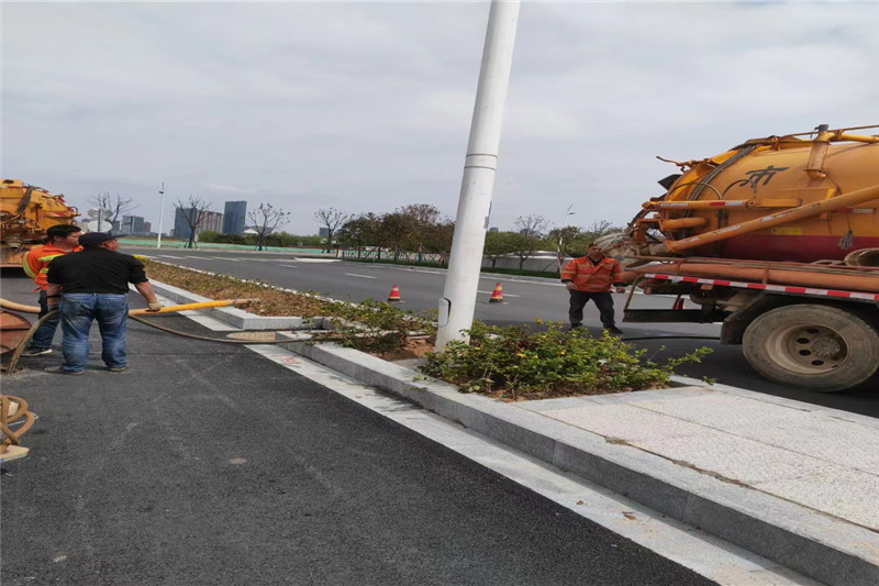石壁镇雨水管道清淤-污水管道清洗