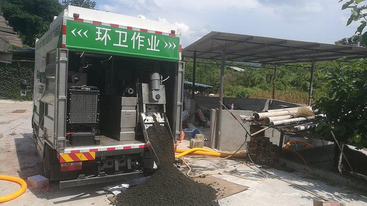 石壁镇污泥干湿分离技术